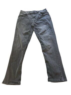 The Perfect Jean NYC Mens 34x32 Athletic Fit Denim Gray Pants Stretch Preppy
